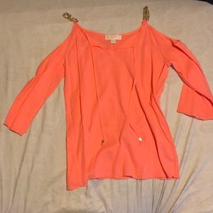 Michael Kors off the shoulder shirt NWOT